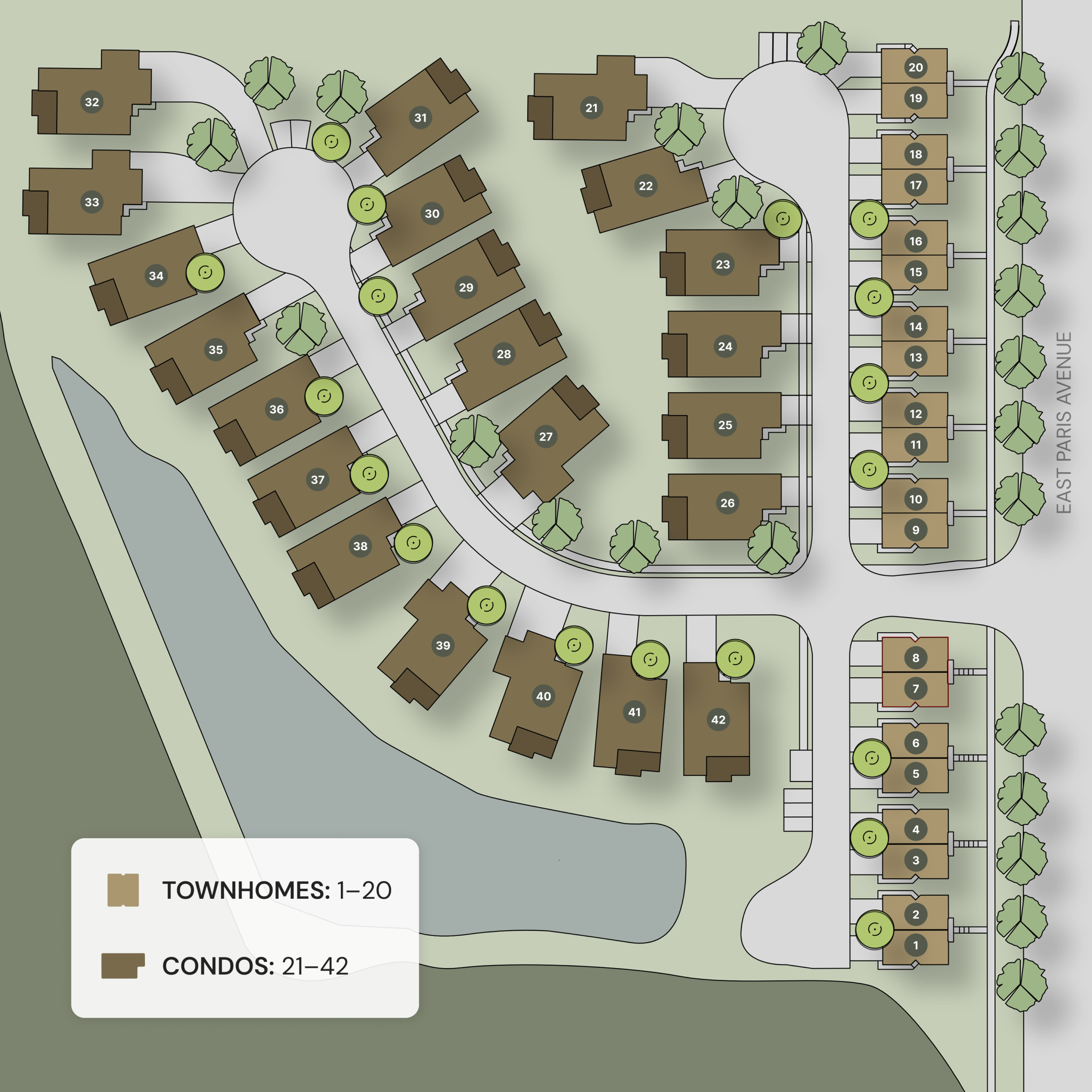 Glenwood site plan