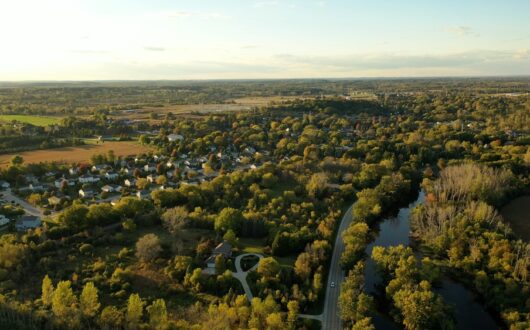 Establishing,Shot,Midwestern,United,States.,American,Neighborhood,,Residential,Houses,,Trees Establishing,Shot,Midwestern,United,States.,American,Neighborhood,,Residential,Houses,,Trees